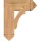 Ekena Millwork Imperial Arts & Crafts Smooth Bracket, Western Red Cedar, 5 1/2"W x 18"D x 22"H BKT06X18X22IMP03SWR - alternate 4